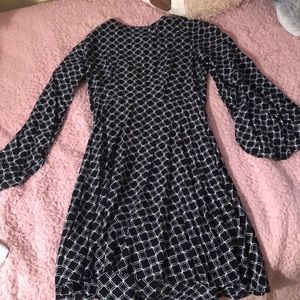 black dress
